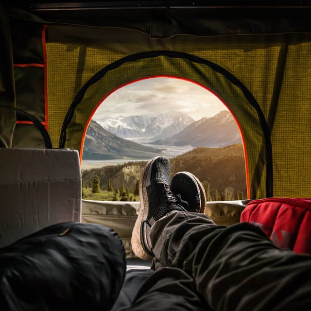 Trekker Tagtelt tent Hut M, Grøn