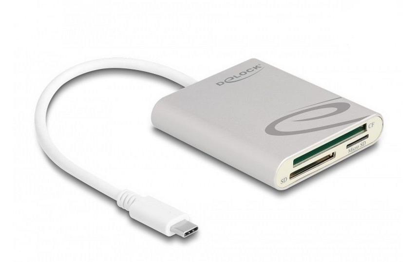 Card Reader Extern Card Reader Extern 91005 USB Typ-CCompact Flash, SD, und MicroSD Speicherkartenleser