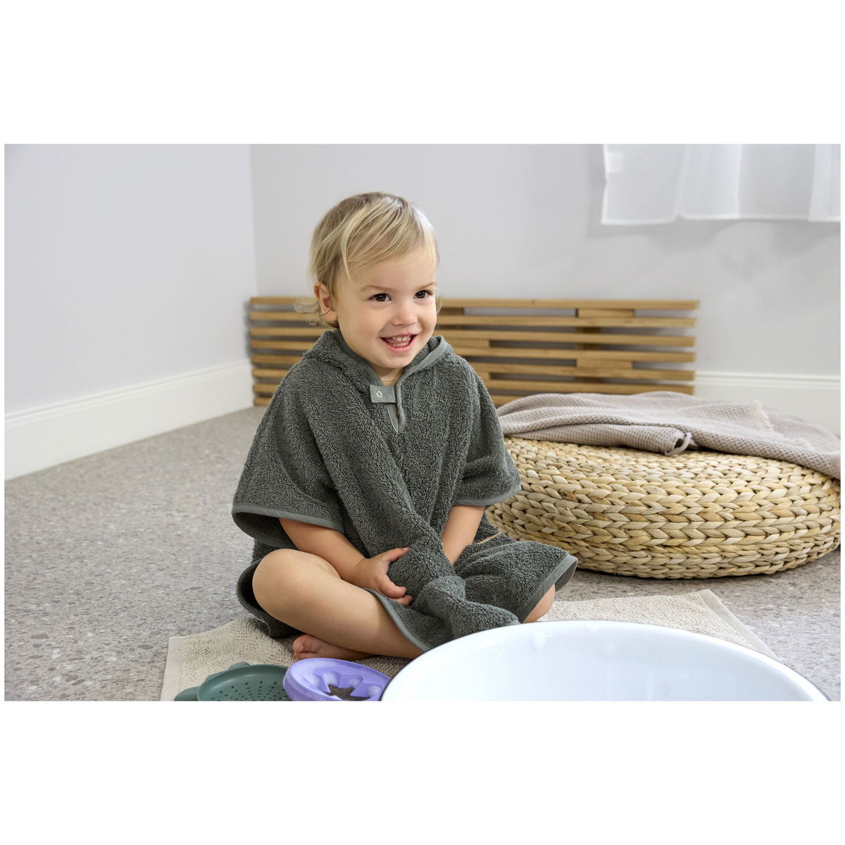 LässigLässig   Terry Poncho coral
