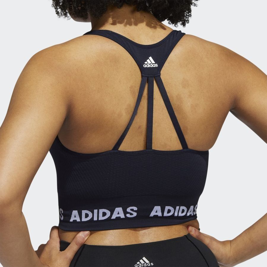 adidas Brassière Aeroknit - Bleu Marine Femme
