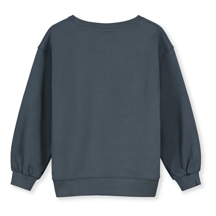 Gray Label Sweat Coton Bio | Bleu gris