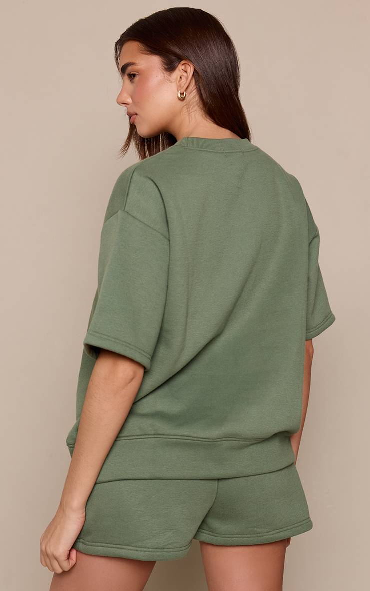 T-shirt Molletonné