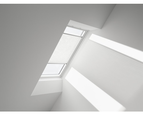 VELUX plisségordijn ivoor handbediend FHL C02 1256S