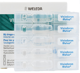 Weleda Visiodoron Malva Oogdruppels Ampullen 10ST