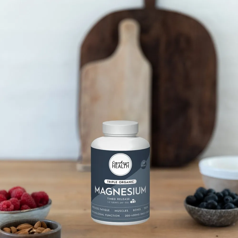 Copenhagen Health Triple Organic Magnesium - 240 tabl.