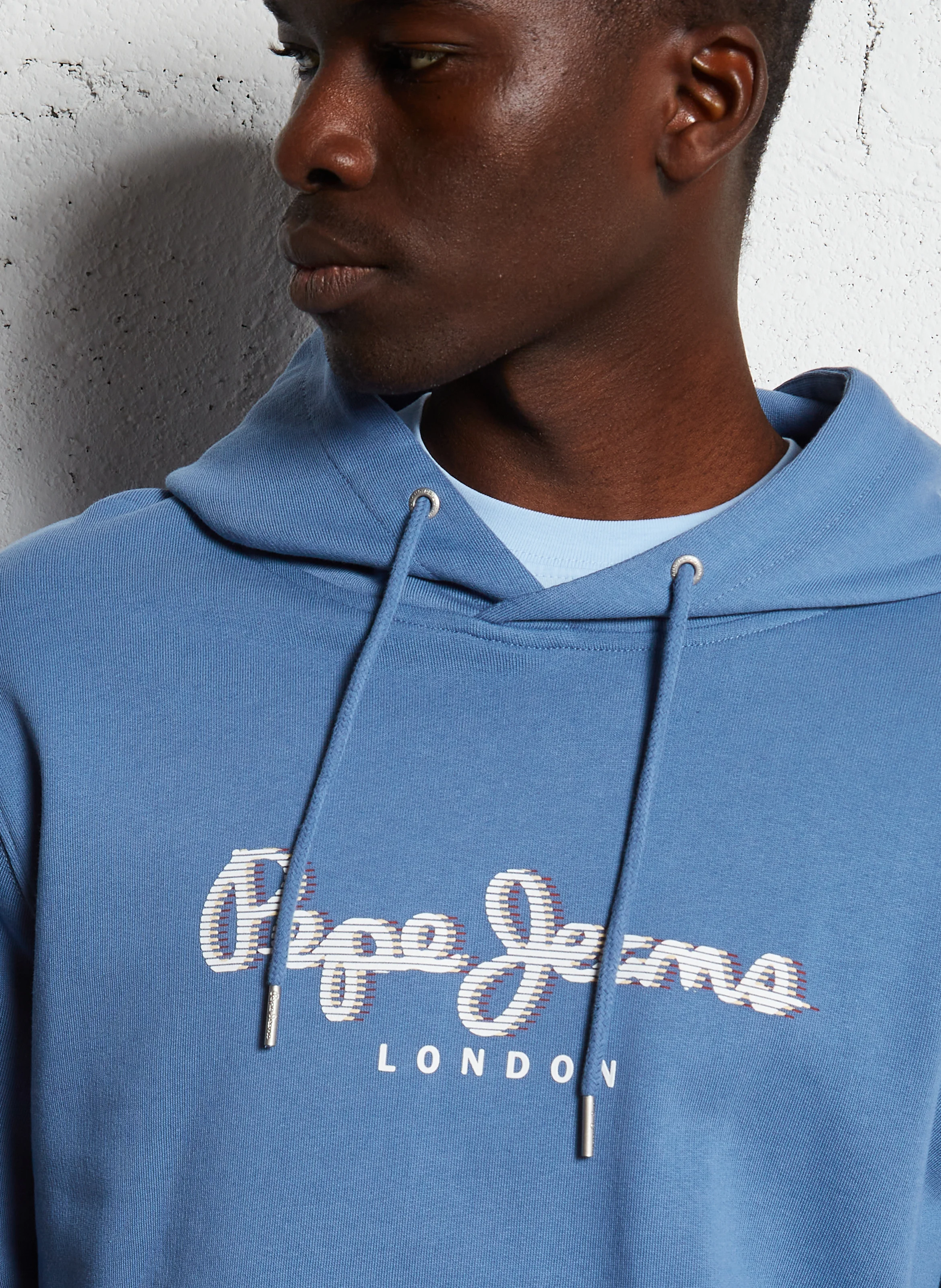 SAUL - Sweat en coton | Bleu
