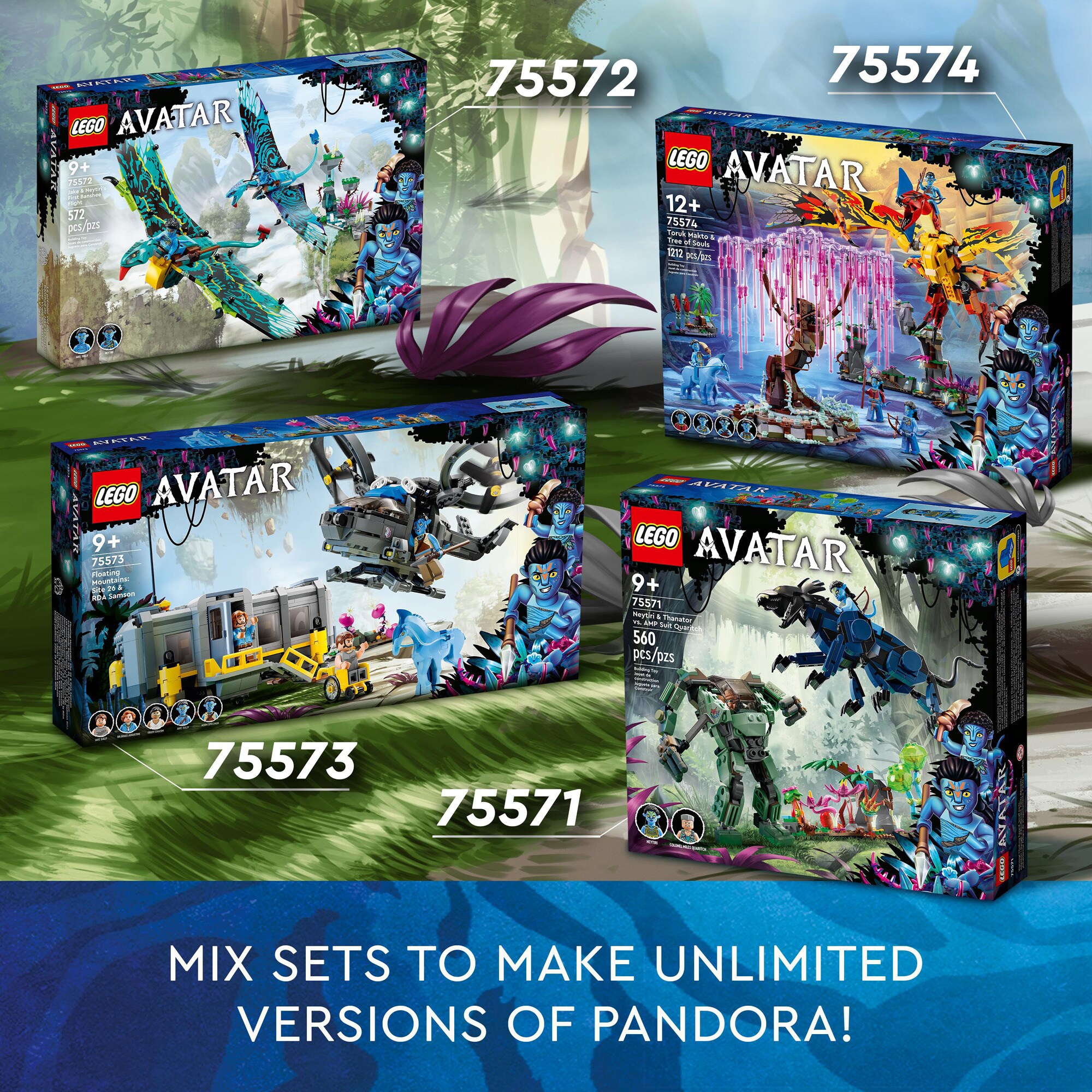 LEGO Konstruktionsspielzeug Avatar Toruk Makto und der Baum der Seelen