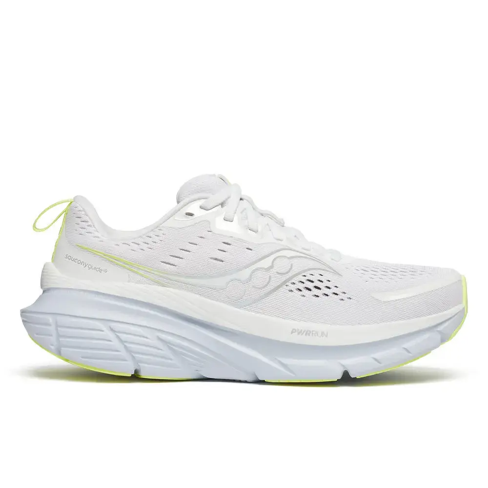 Saucony Guide 18 Hardloopschoenen Wit/Groen Dames