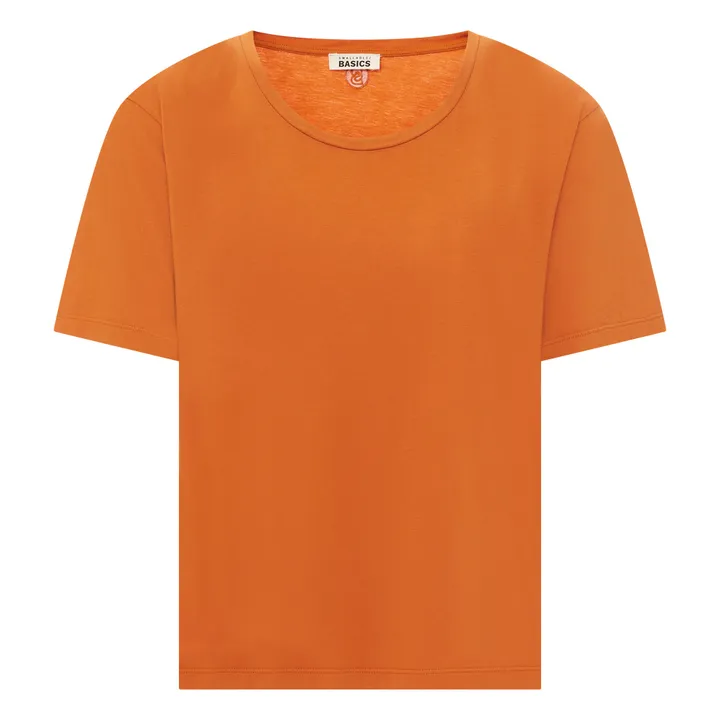 SMALLABLE BASICS T-Shirt Femme Coton Bio | Sienne
