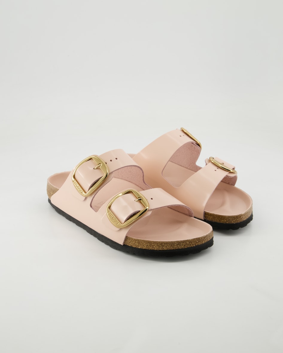 Birkenstock Arizona Big Buckle Pantoletten in Rosa