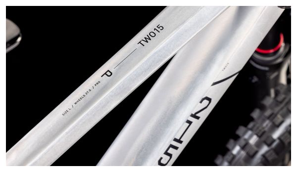 VTT Tout-Suspendu Cube Two15 Pro 27.5 Sram GX DH 7V 27.5'' Argent Rawmetal 2025