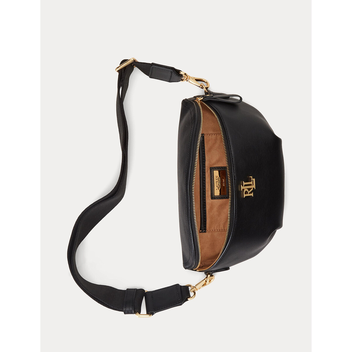 LAUREN RALPH LAUREN<br>Bolsa de cintura de couro MARCY