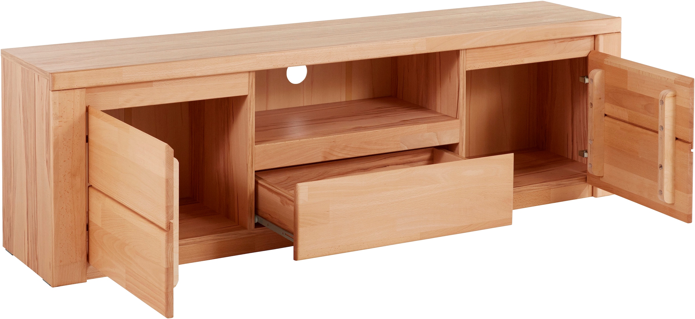 Home affaire Lowboard »Burani« grifflose Optik, Fernsehtisch