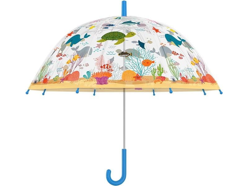 Esschert Design Schirm Meerestiere Mehrfarbig Regenschirm für Kinder