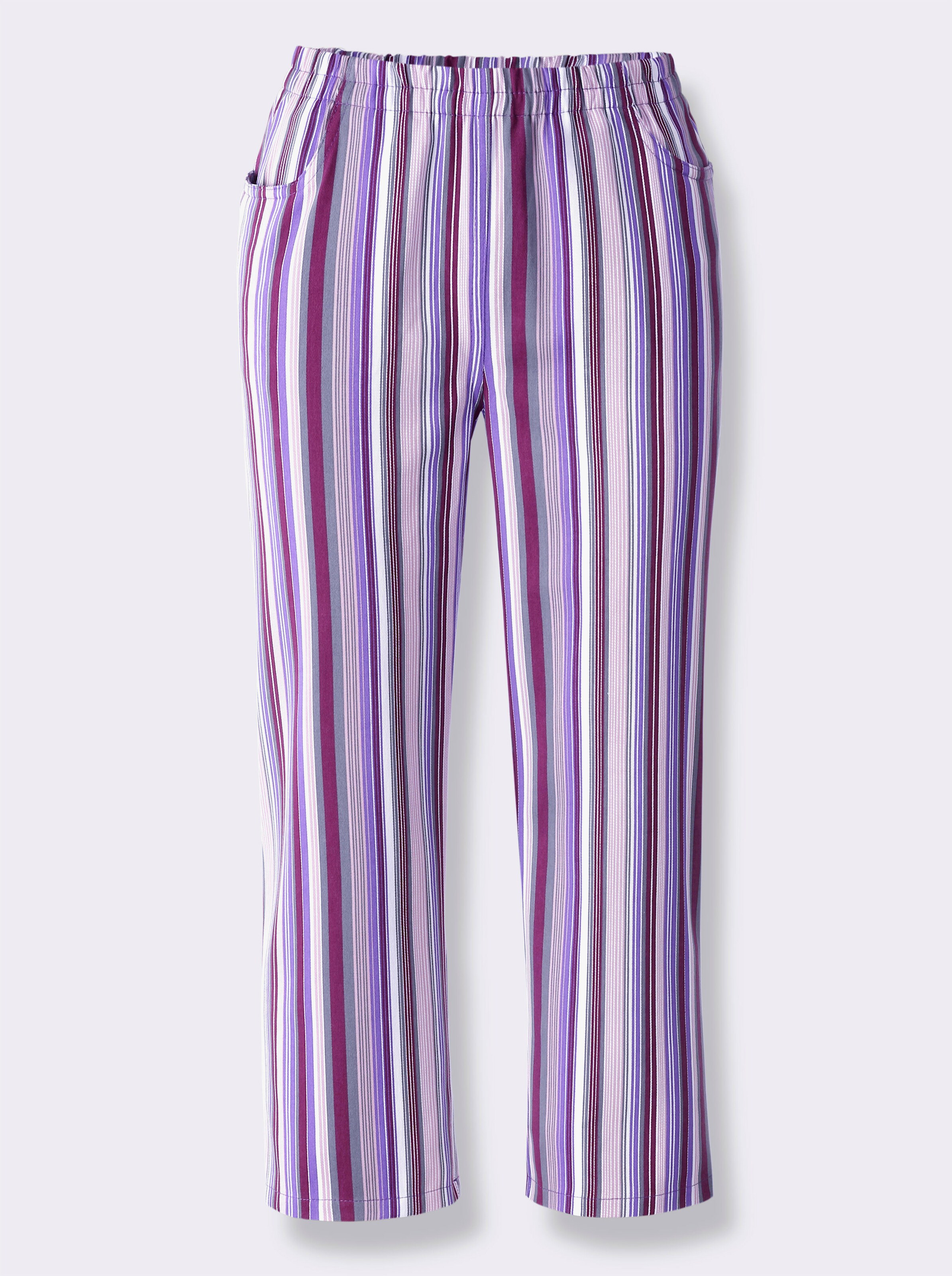 Caprihose aus reiner Baumwolle