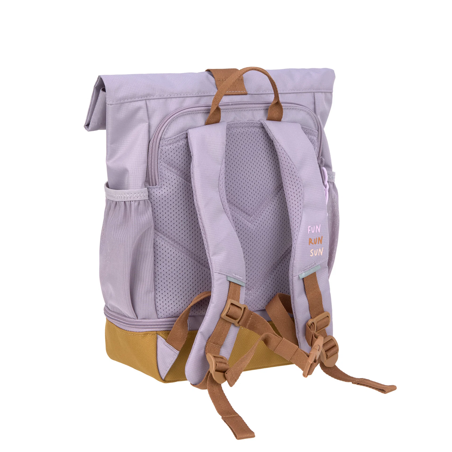 Lassig Lassig Mini Rolltop backpack little gang lilac