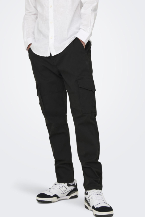 Only & Sons zwarte heren broek