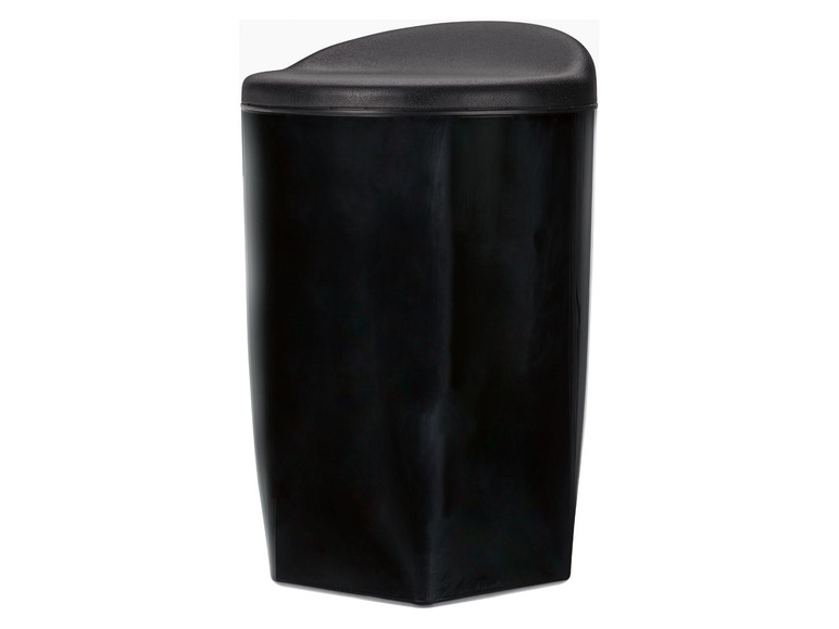 LIVARNO LIVING® hocker, 33,5 x 53 cm, met opbergruimte en handgreepgat, gemaakt van kunststof