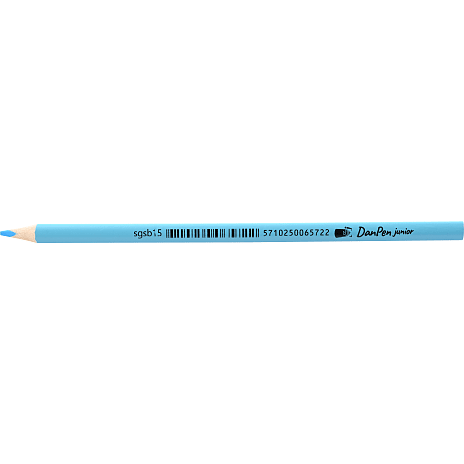 Danpen junior regular farveblyant - lys blå