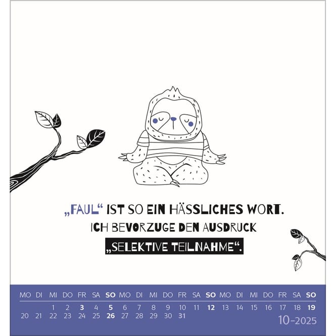Postkartenkalender - 2025 - Visual Words