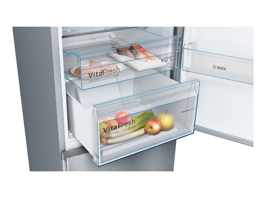 FRIGORÍFICO COMBINADO BOSCH KGN366ICF NO FROST 326L INOX