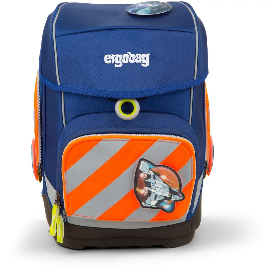 Ergobag Zubehör Cubo Light - Sicherheitsset 3tlg. (bis Modell 2018) orange