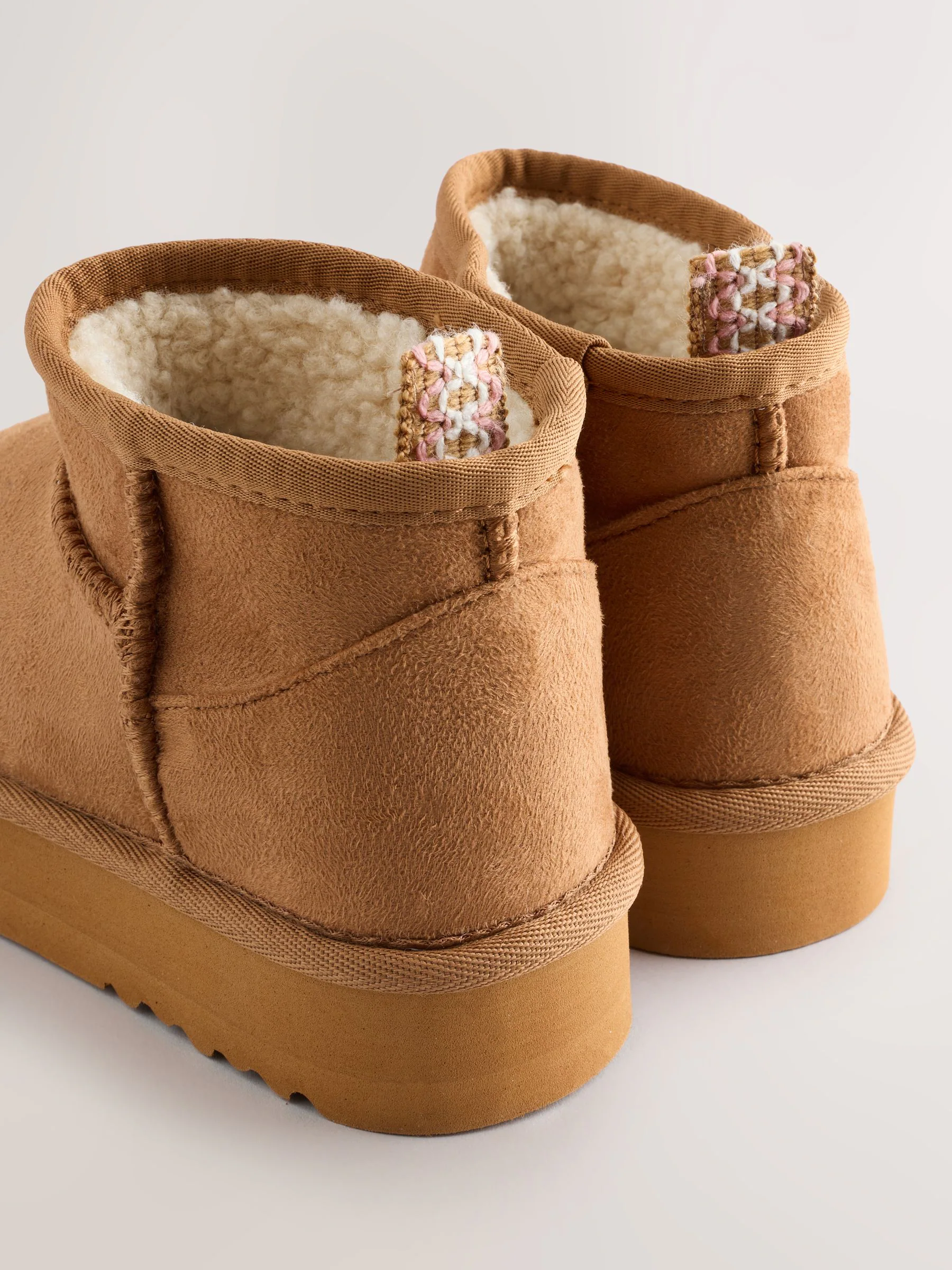 Lichtbruin - Slipper Ankle Boots