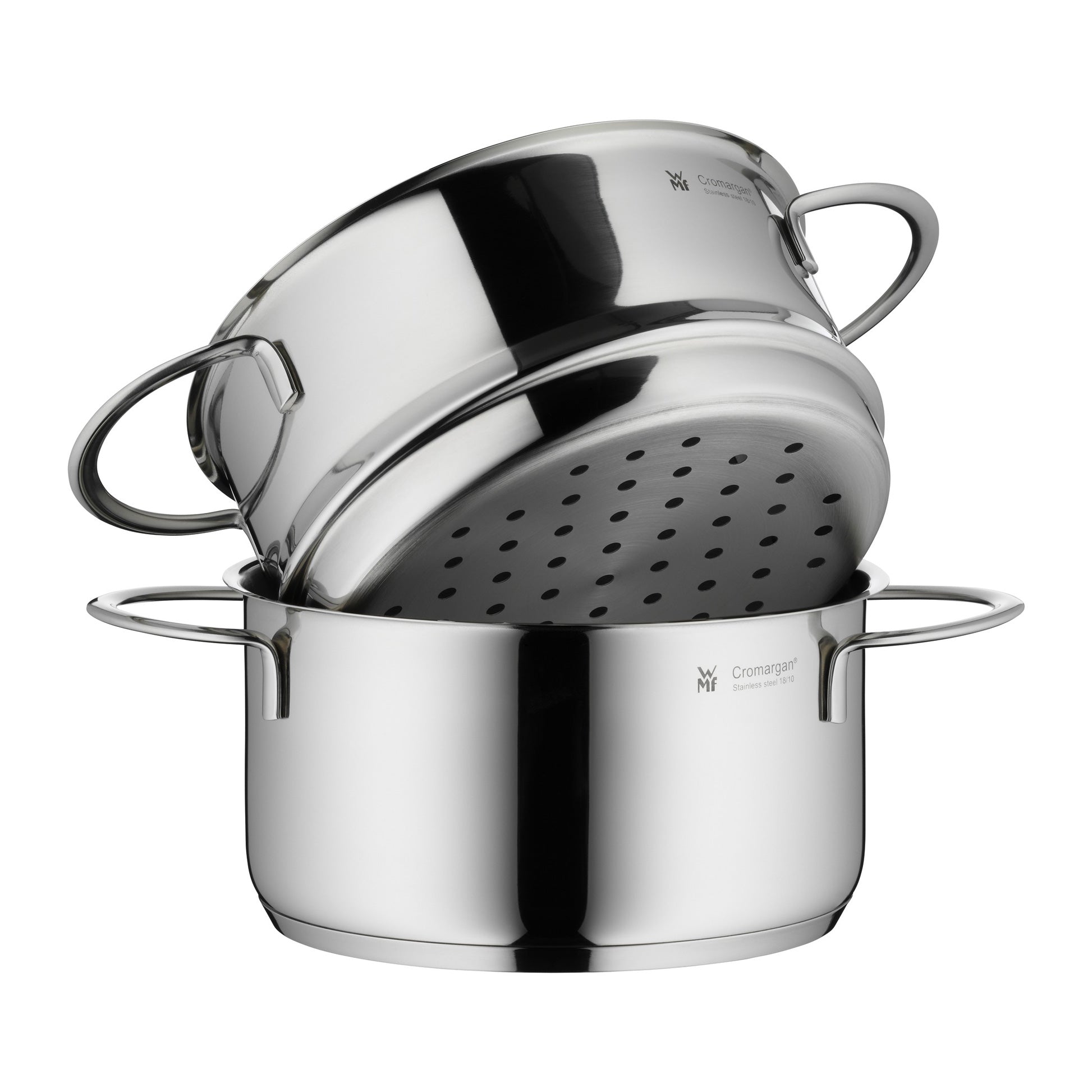 WMF Mini Groentestomer Ã 16 cm met Deksel