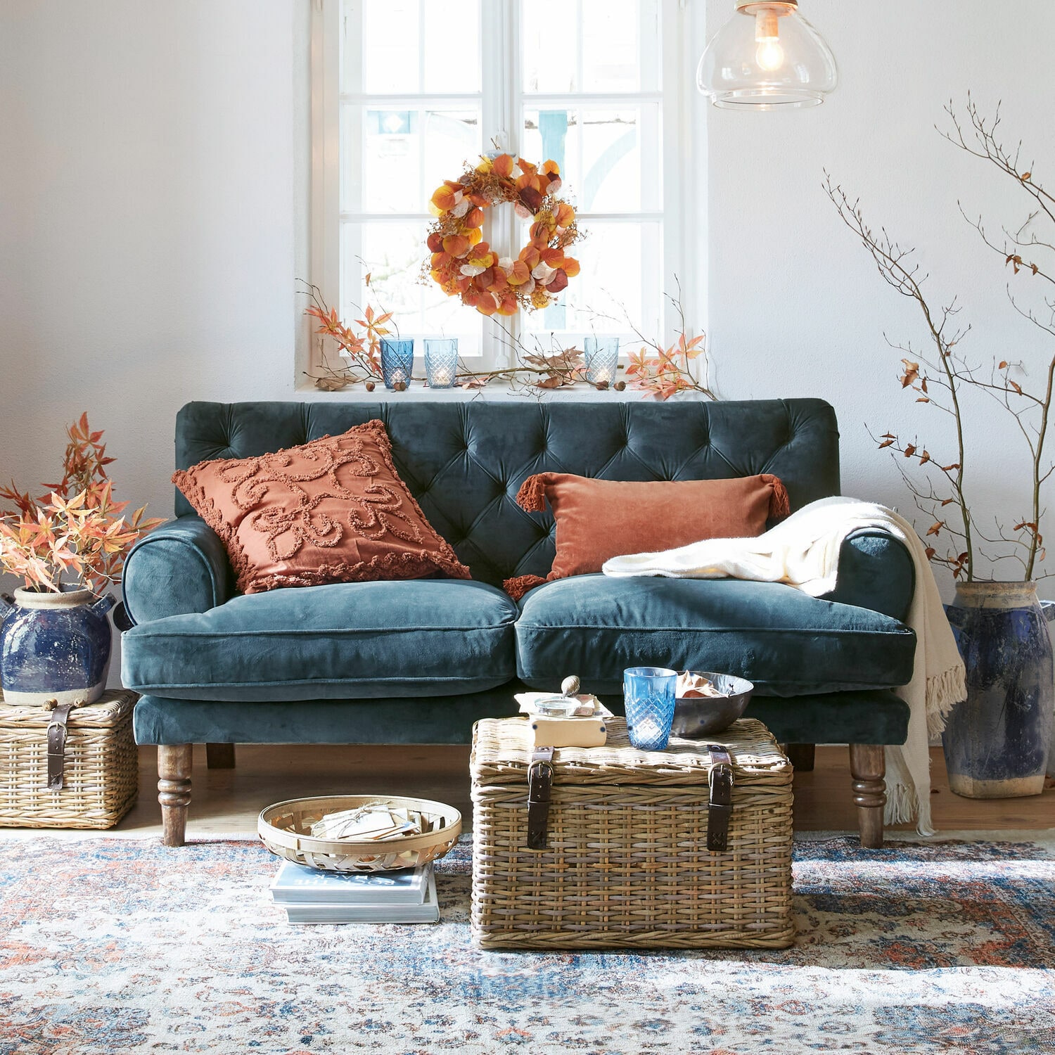Sofa Carme blau