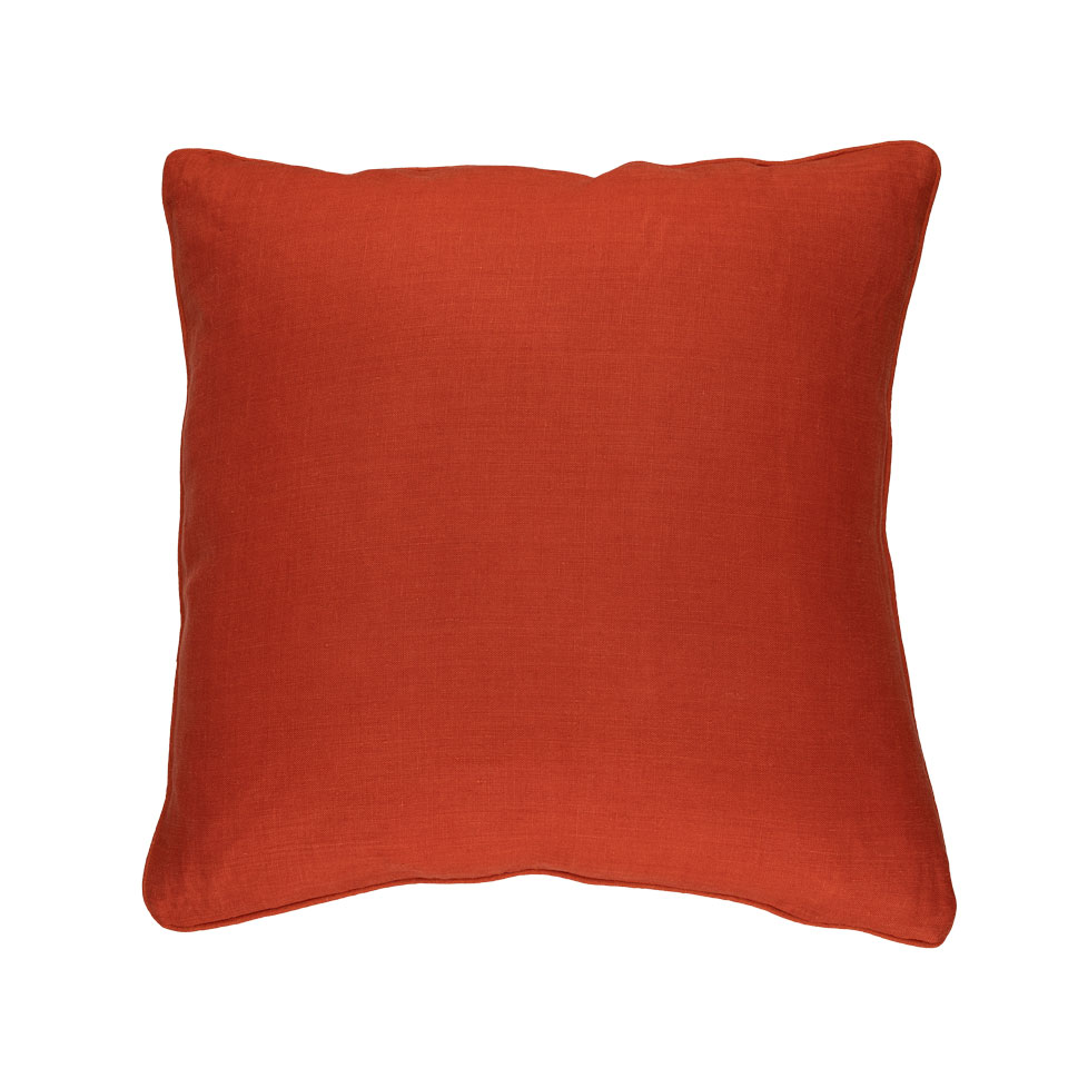 Kussen linnen Washed terra