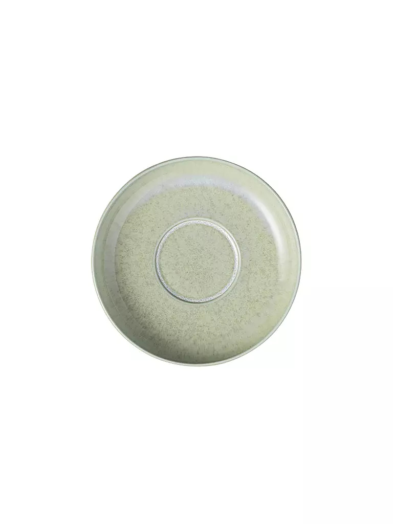 LIKE BY VILLEROY & BOCH Espresso Untertasse 12cm PERLEMOR Alga  olive