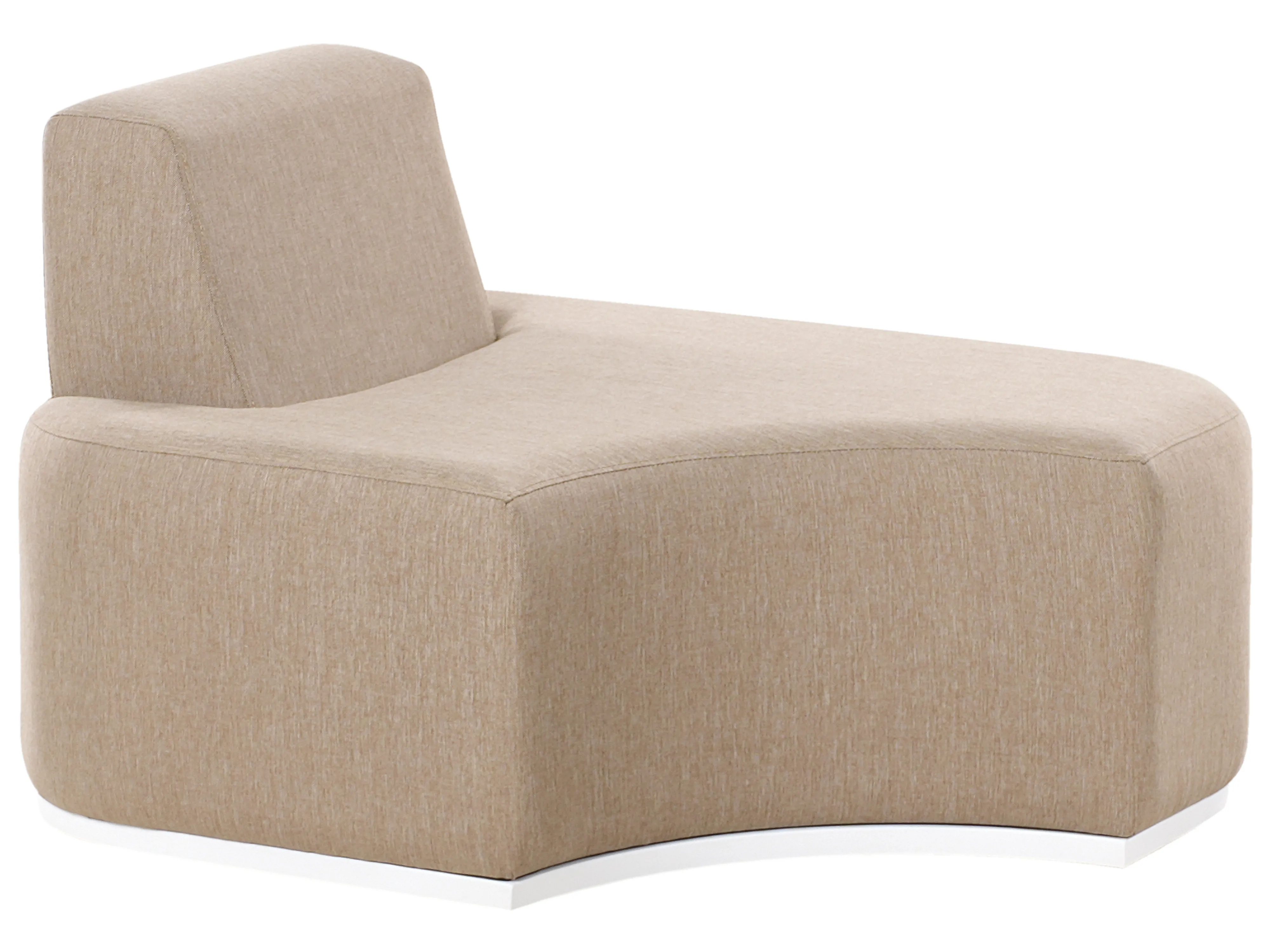 Loungeset met tafel 2-zits FABRO Stof Beige