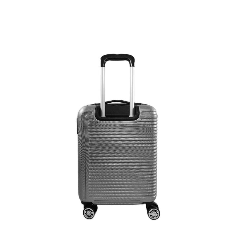 Valise cabine rigide Summer Extensible 55 cm Silver