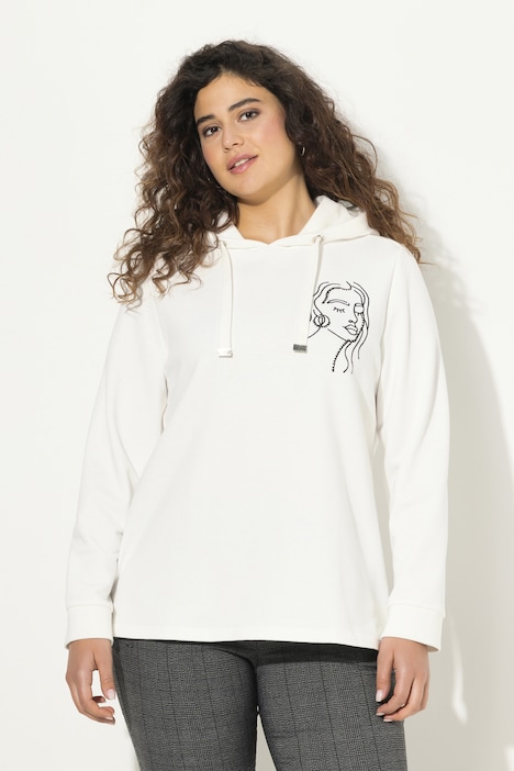 Hoodie, Gesicht, Classic, Kapuze, Langarm