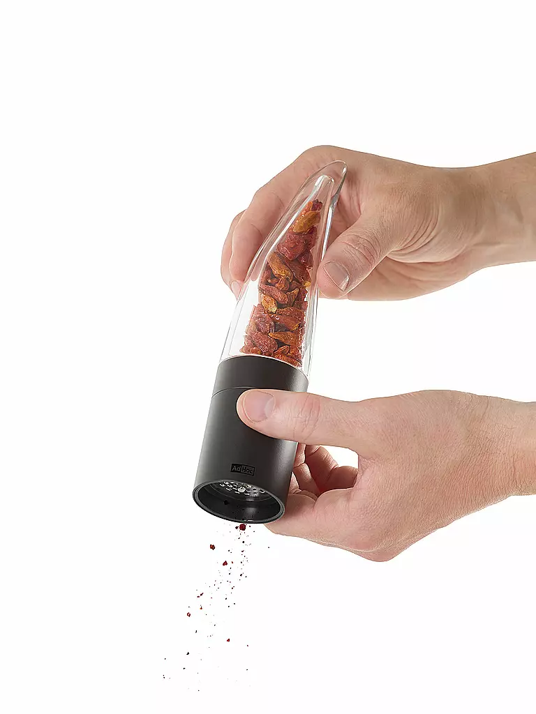 AD HOC Chilischneider PEPE 21cm Edelstahl / Schwarz schwarz