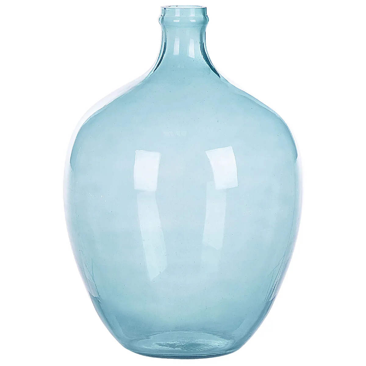 Beliani Vase Roti - Bleu clair