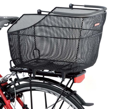 DELUXE XXL Korb für 3P-Gepäckträger  schwarz
