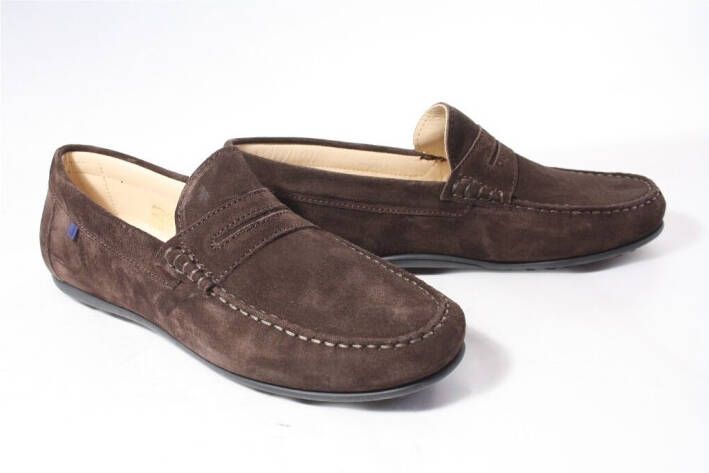 Van bommel 40017 Elba 01.01 Dark Brown H-Wijdte Instapschoenen