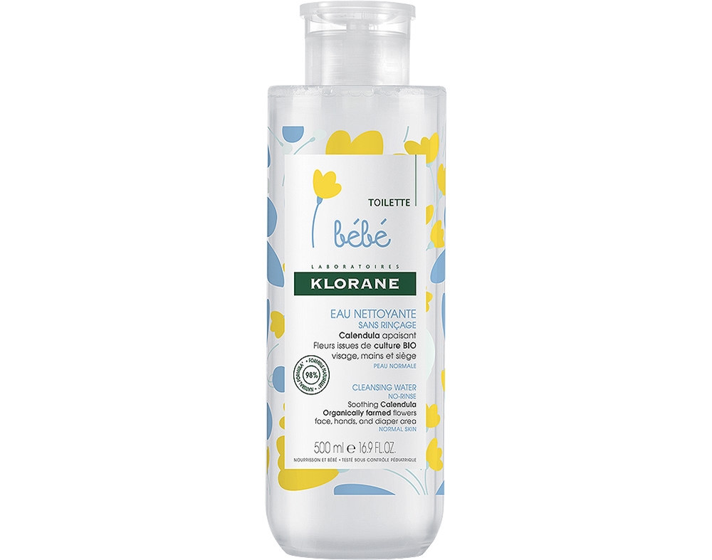 ÁGUA DE LIMPEZA KLORANE BEBÉ MICELAR 500ML
