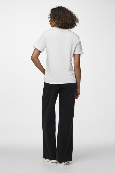 Pieces witte dames t-shirt