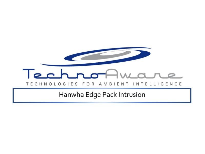 Technoaware Videoanalyse VTrack Intrusion Hanwha Edge Videoanalyse-Software (Objektschutz/Verbrechensverhinderung/Perimeterschutz)