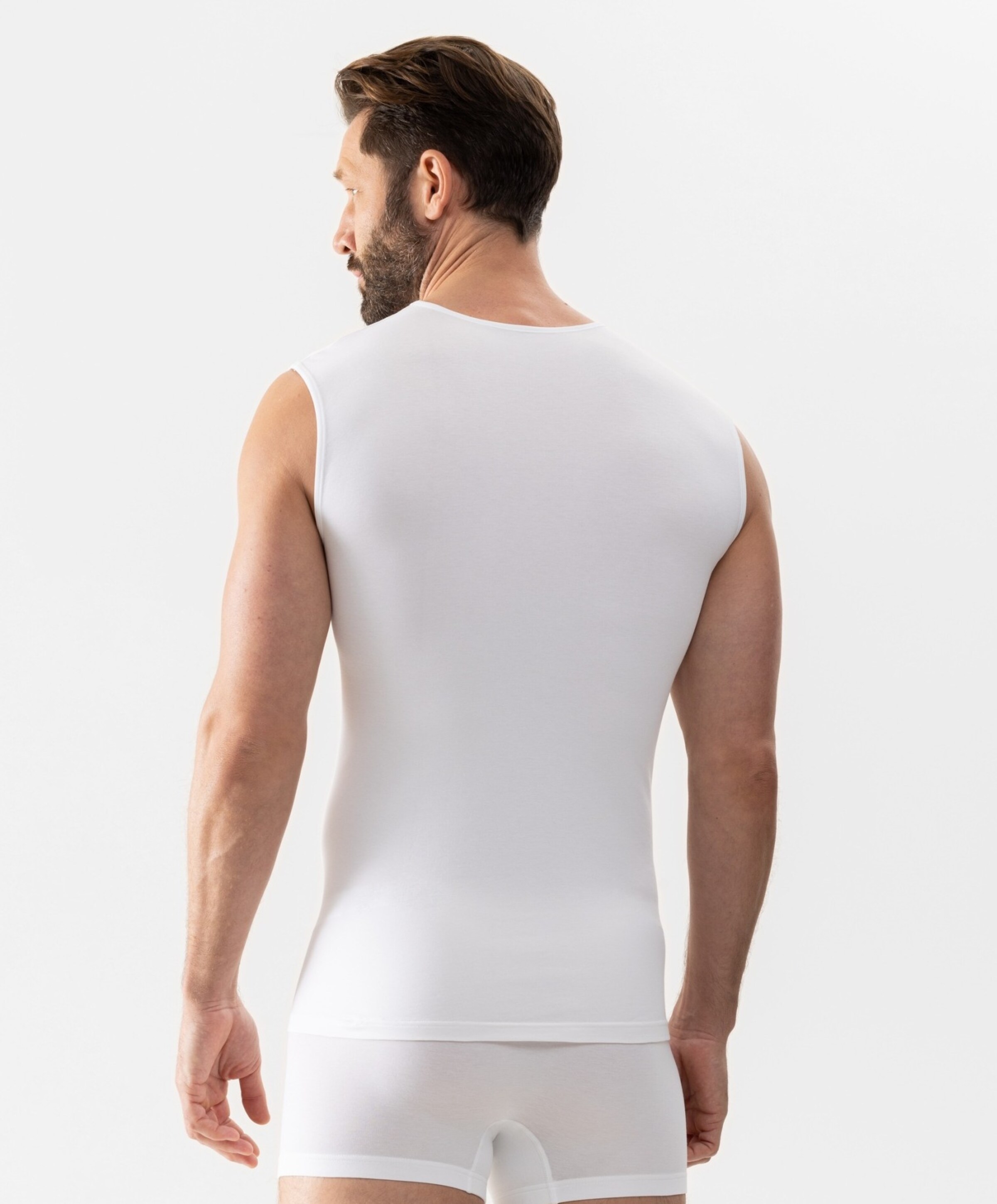 Mey Heren singlet wit