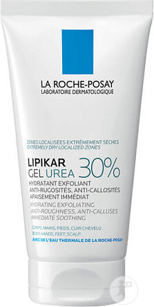 La Roche-Posay Lipikar Gel Urea 30% Hydratant Exfoliant Anti-Rugosités Anti-Callosités Corps 50ml