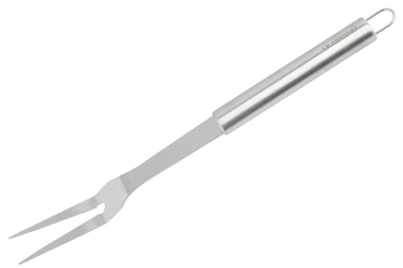 Le Creuset BBQ Outdoor Collection 41213000010000 Stainless Steel Fork, barbecuevork