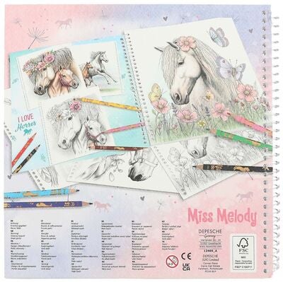 Miss Melody Special Fargeleggingsbok