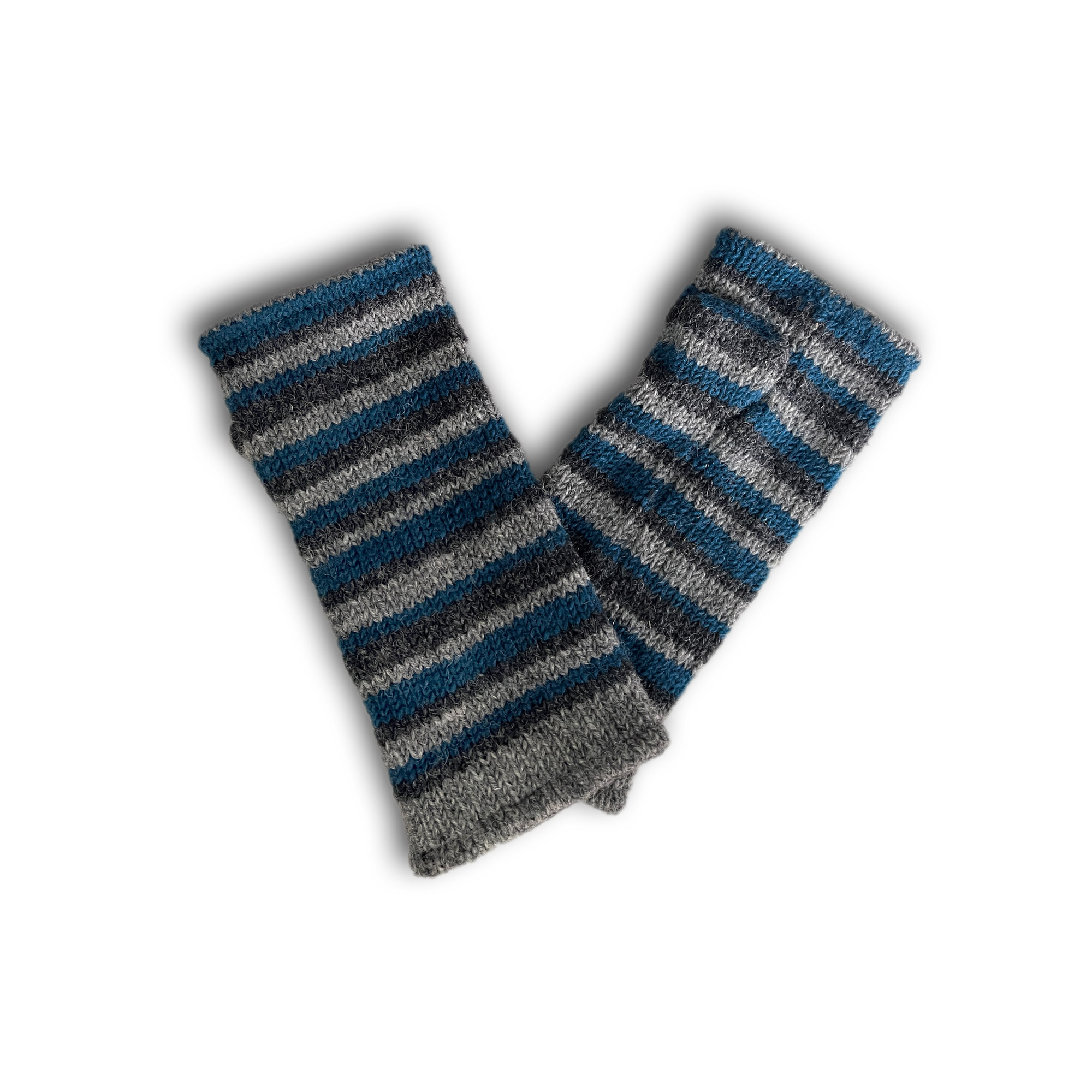 Pulswärmer grau-blau günstig bestellen