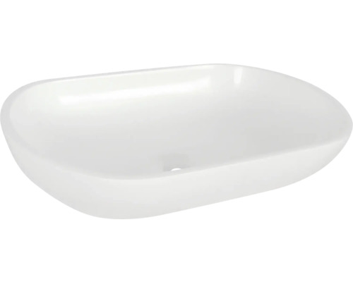 Verschil opzetwastafel Ovalo 54 x 34 cm wit glanzend 38.253.05