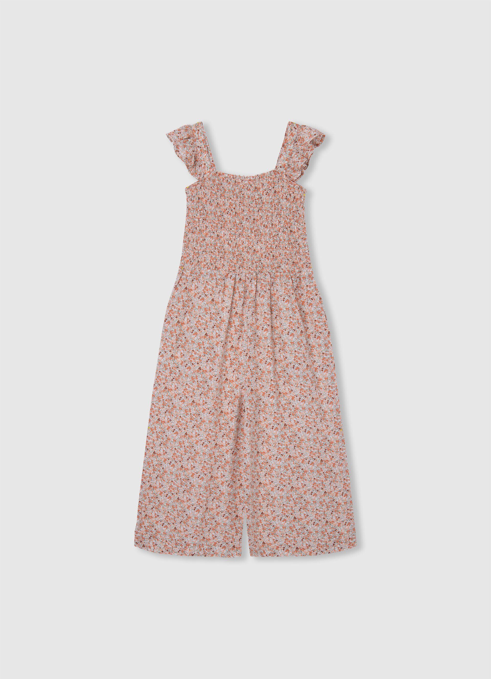 MACACÃO LONGO FLORAL HARPER - multicolorido