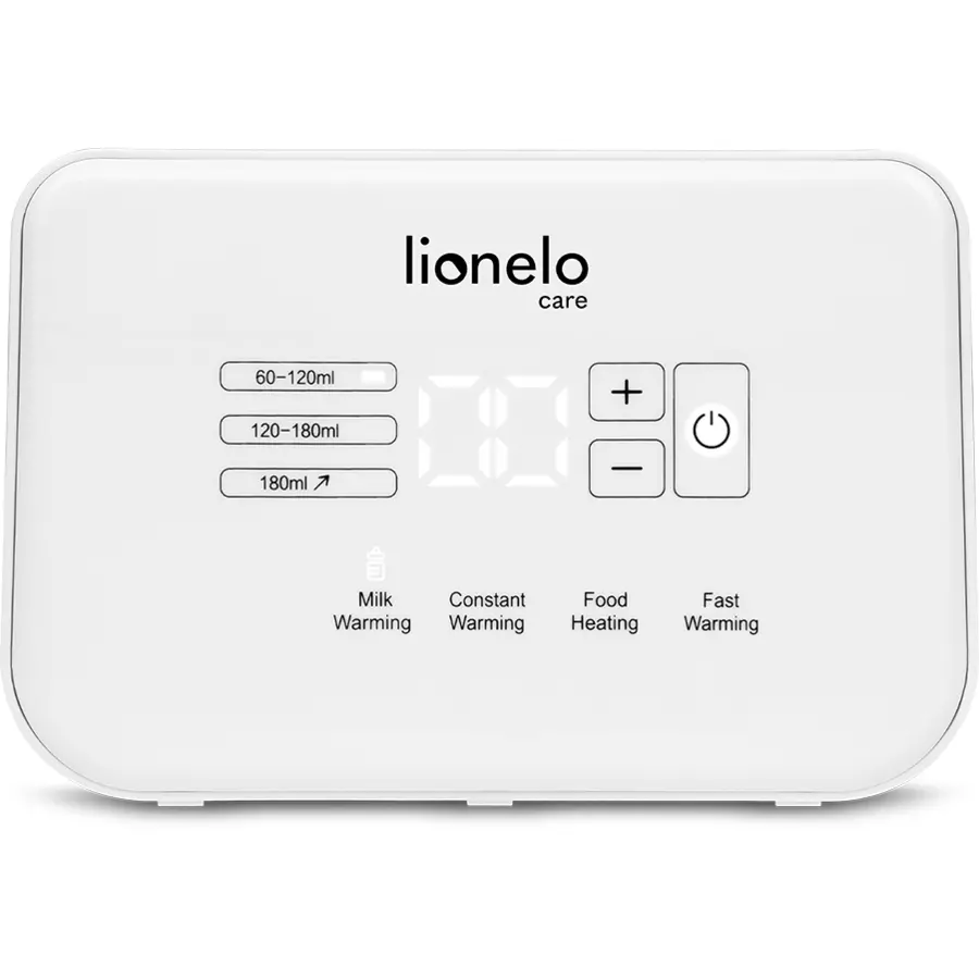 Lionelo doppelter Flaschenwärmer 6-in-1 Thermup Double weiß