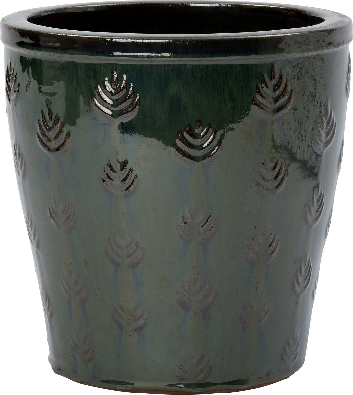 Intratuin bloempot Varen groen D 22 H 22 cm
